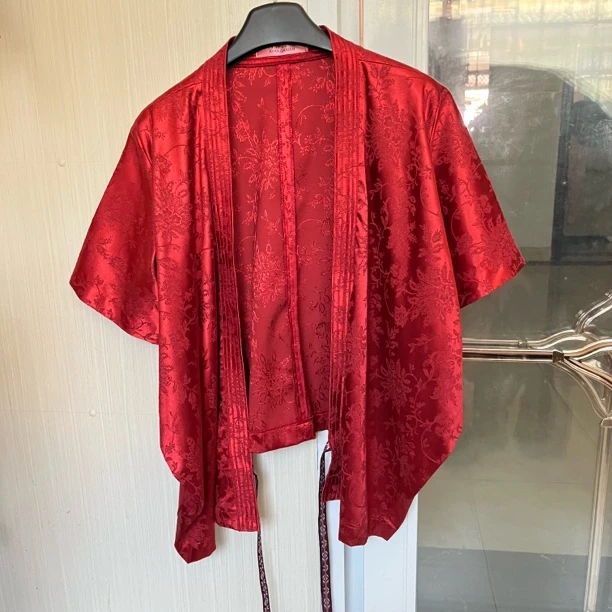 89孤品实体清货苗族衣服女士上衣生活装