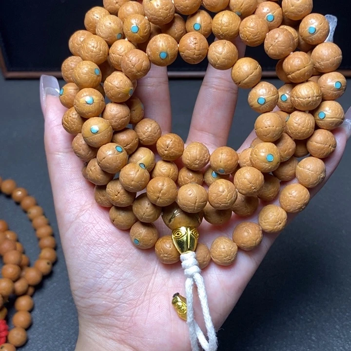 凤眼菩提手串C****?尼泊尔