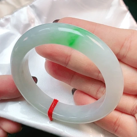 未镶嵌手镯翡翠正圈2812