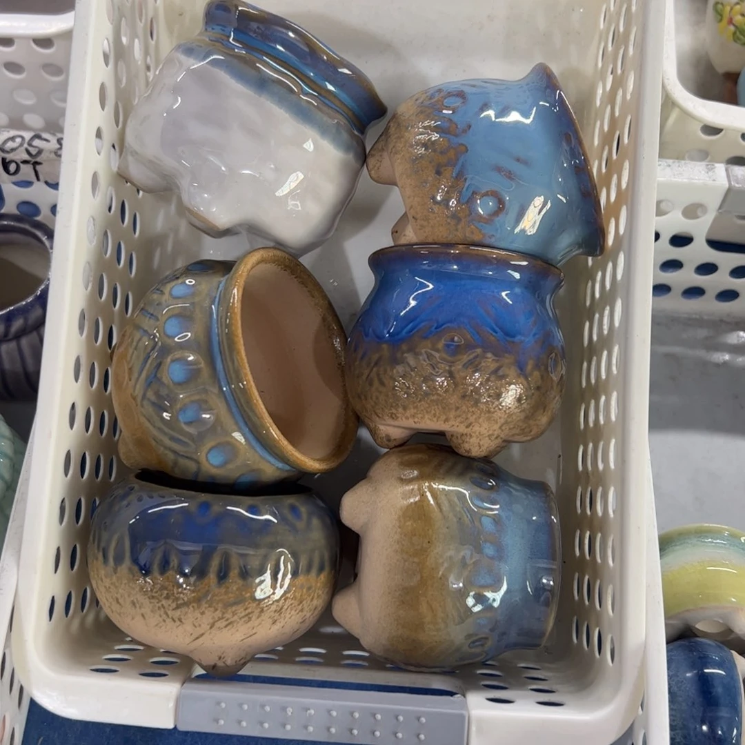 陶瓷多肉小花盆@@2075