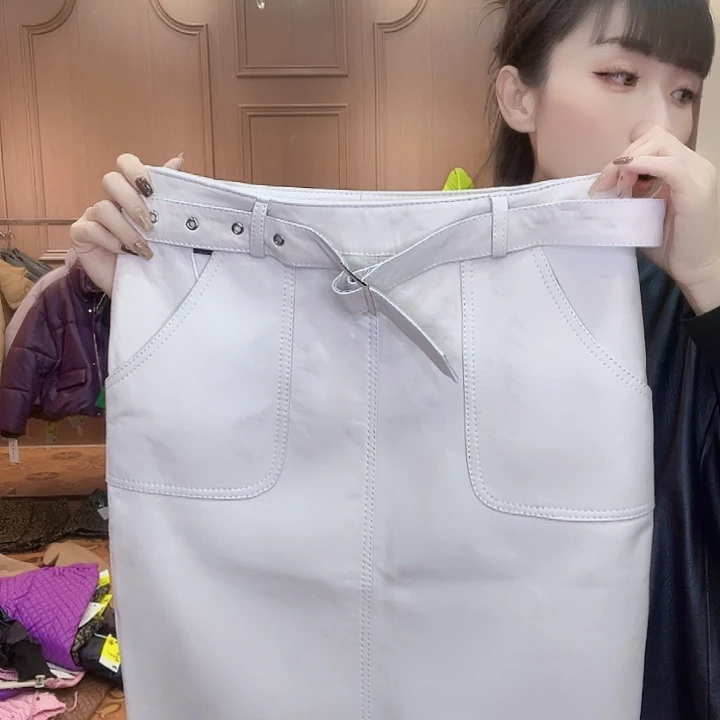 110……120斤皮长裙