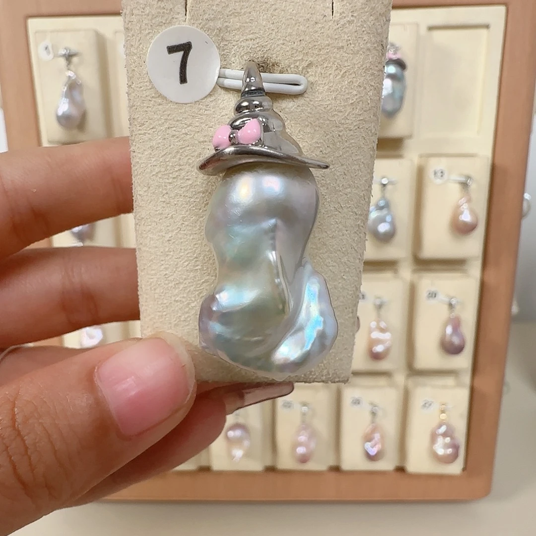 淡水珍珠颈饰合金