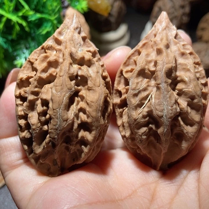 把件文玩核桃东北楸子小雪24