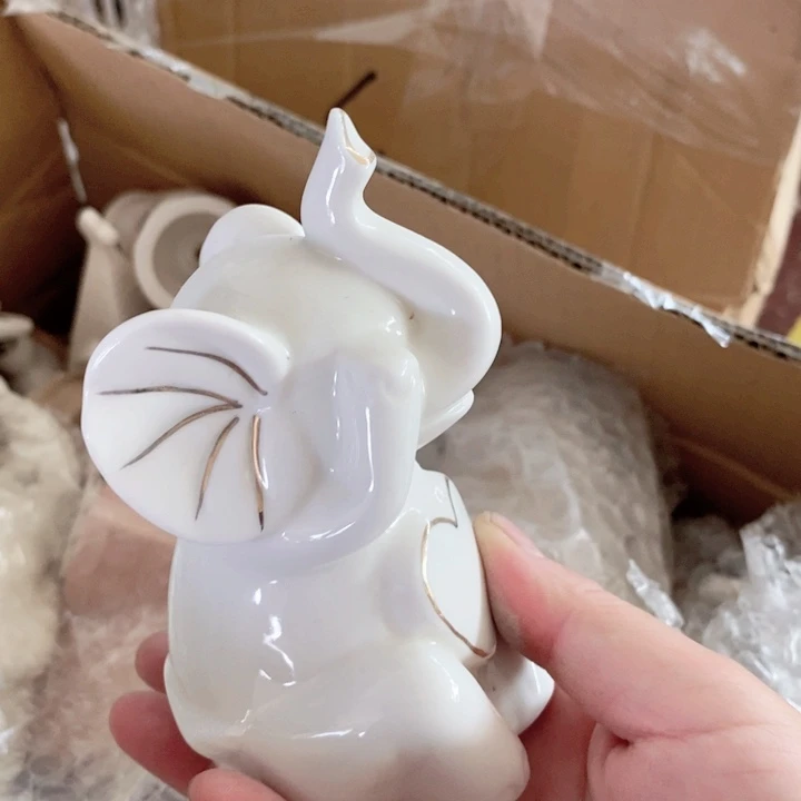 瓷片陶瓷树脂家居摆件