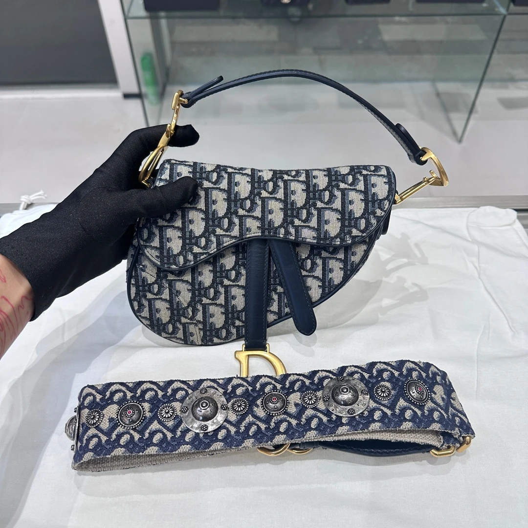 99新 DIOR/迪奥 迪奥马鞍小号  99新