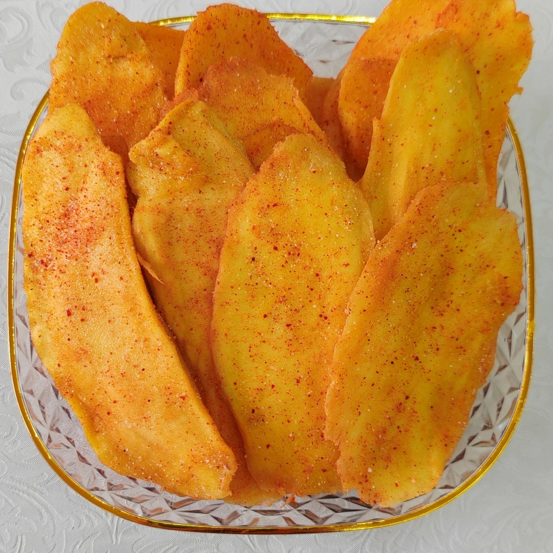 【芒果干辣芒果干（椒盐口味）】非油炸百色特产壮乡果脯休闲零食