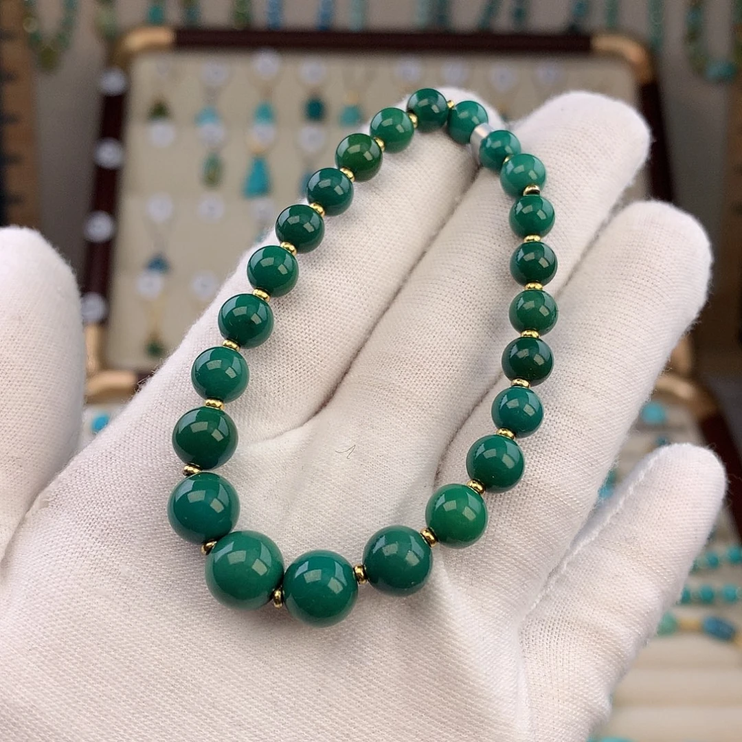 绿松石未镶嵌手链