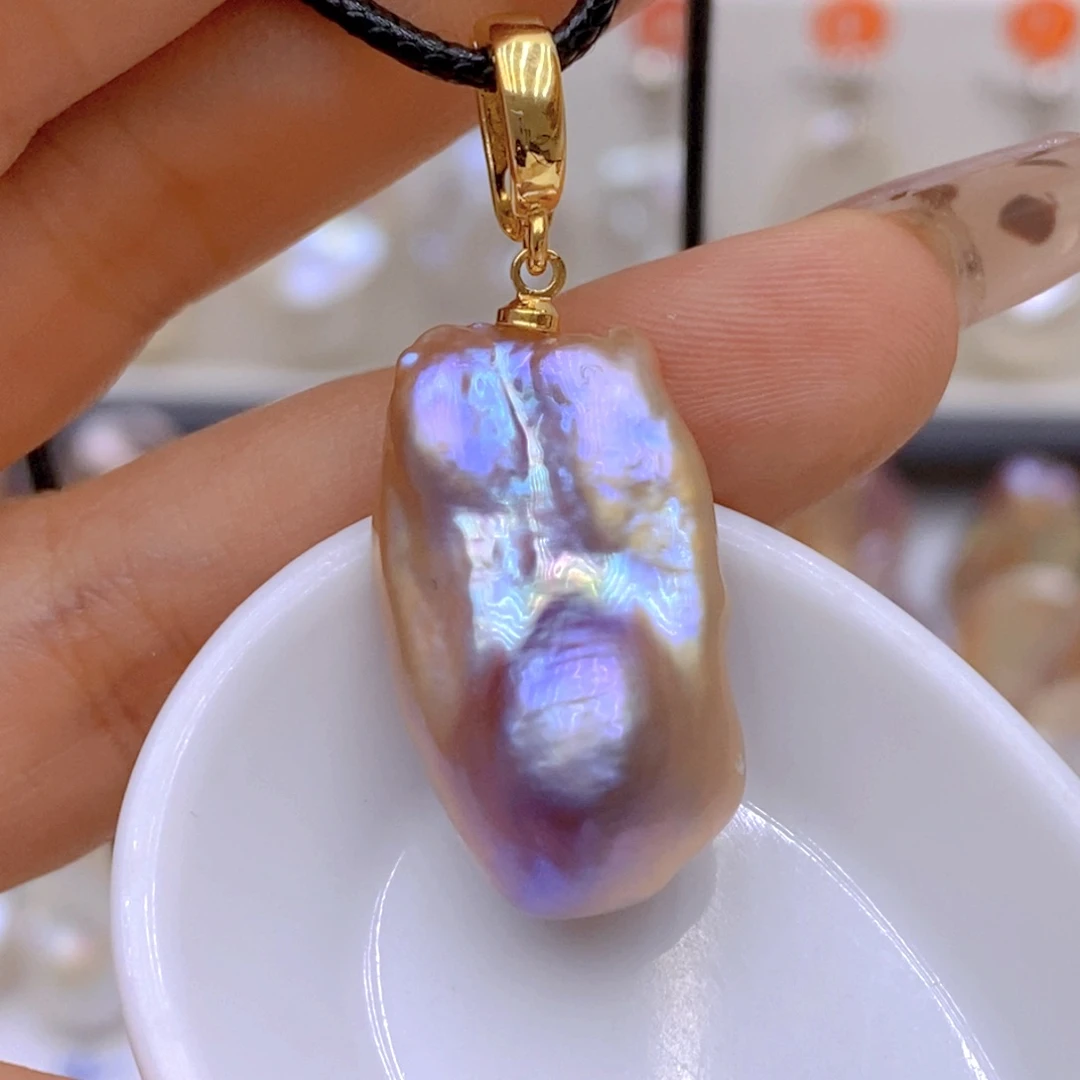 淡水珍珠未镶嵌耳饰