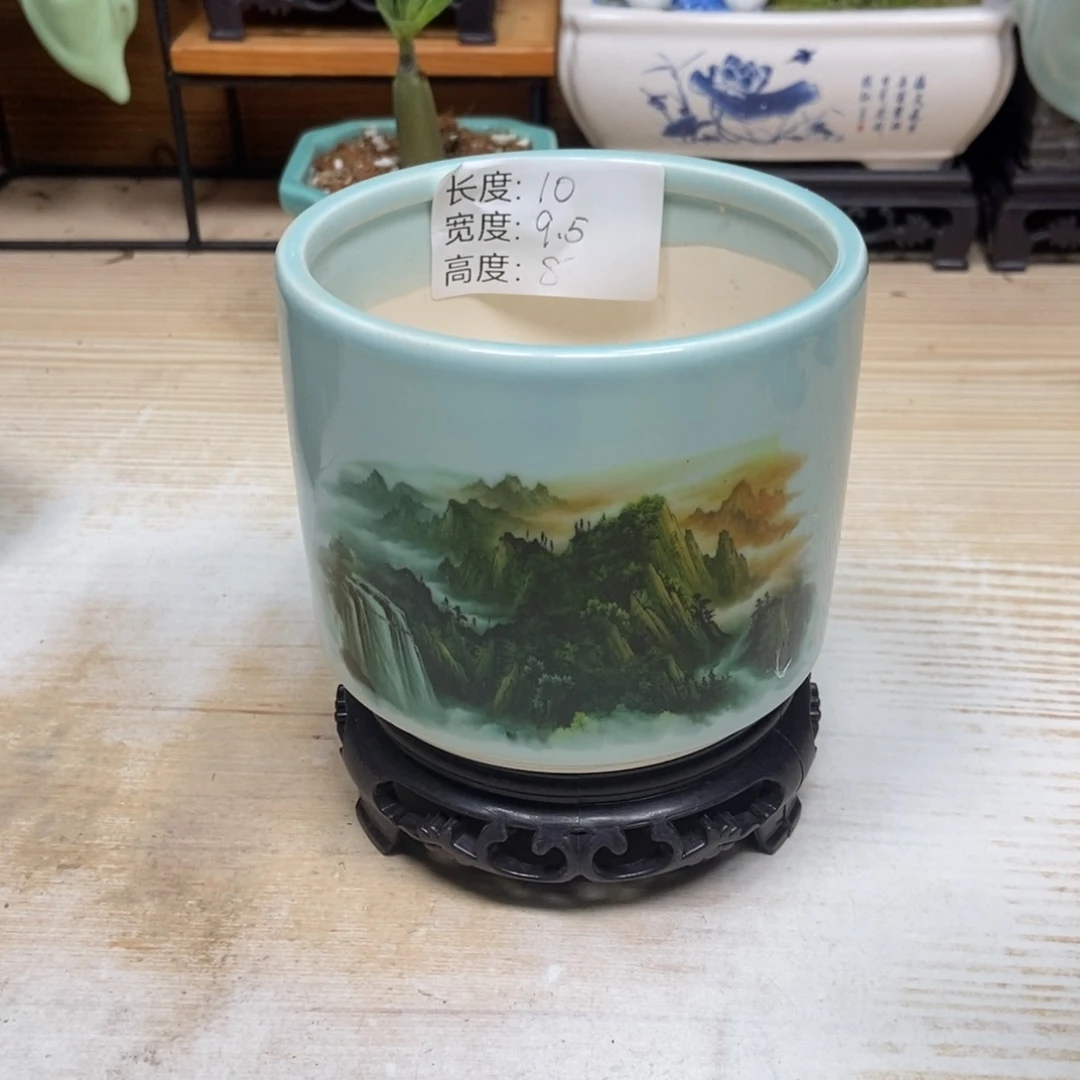 紫砂花盆陶瓷花盆陶瓷艺术