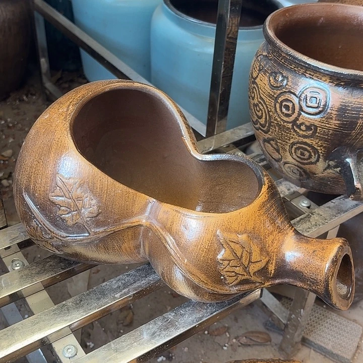 粗陶口径17/32/14进水口1.6厘米