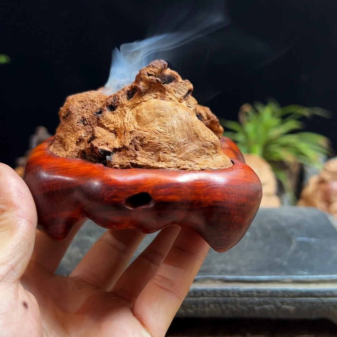 特***风荔枝木熏香成品香炉