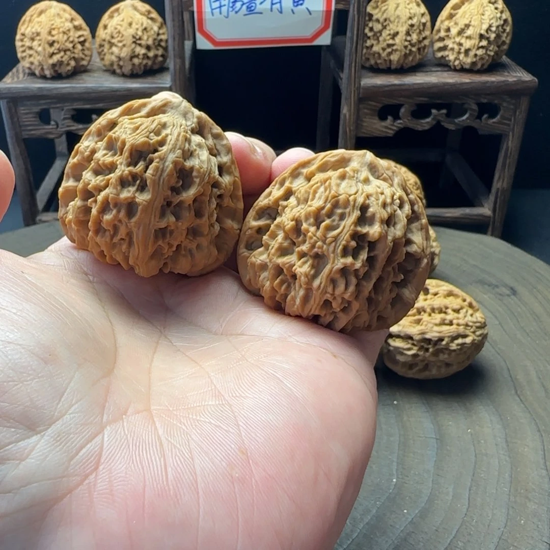 吊坠文玩核桃46三角