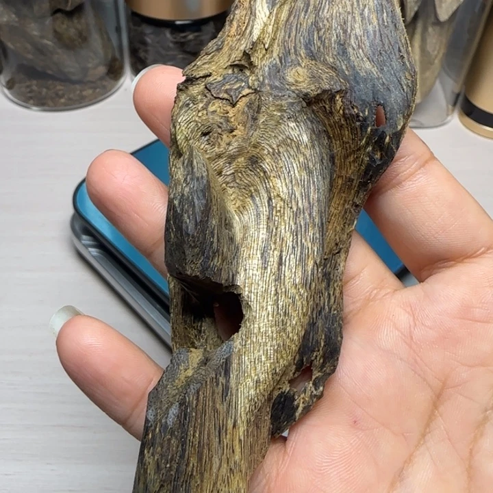 潜***水木手工艺原母树皮壳老料26