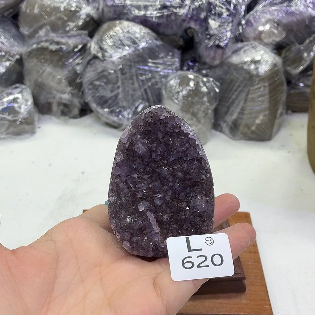 摆件水晶未镶嵌天然紫水晶