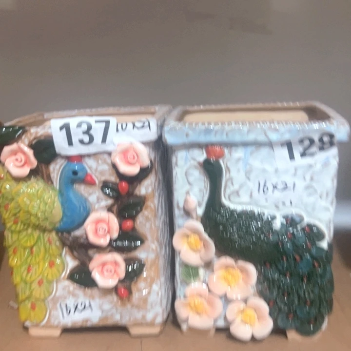 多肉花盆满15包邮