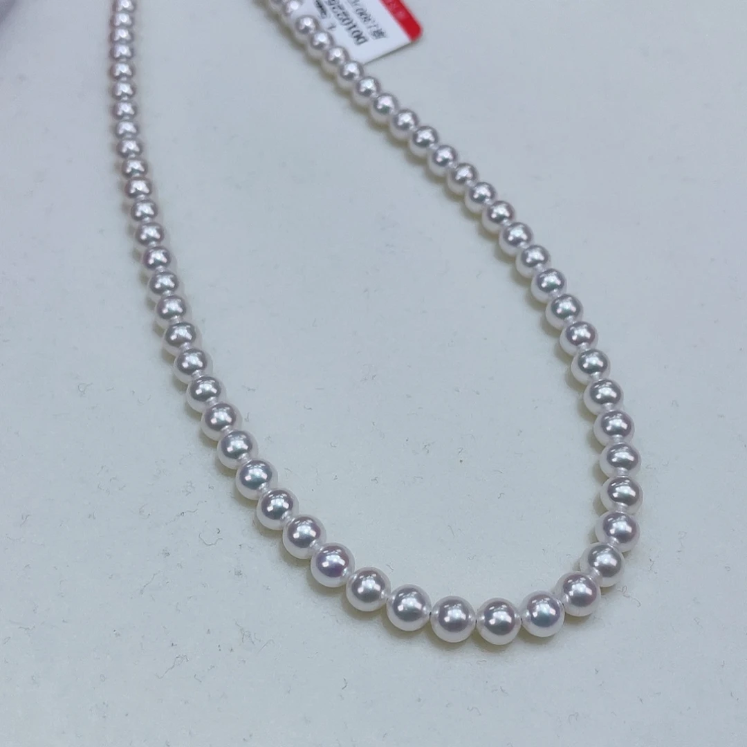 淡水珍珠4.5/5爆亮炫彩天女光小灯泡银S925镶嵌