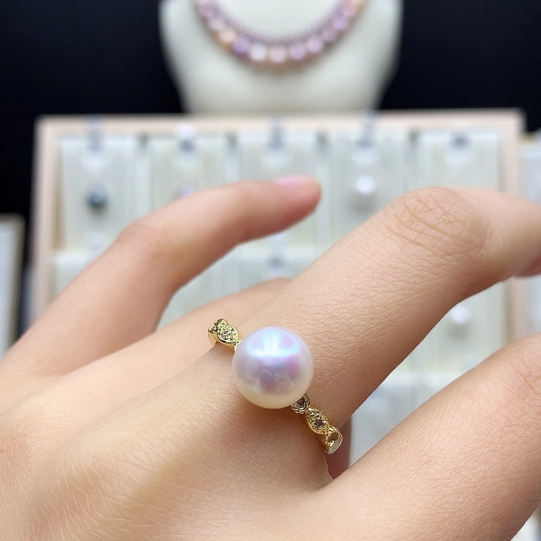 淡水珍珠颈饰合金