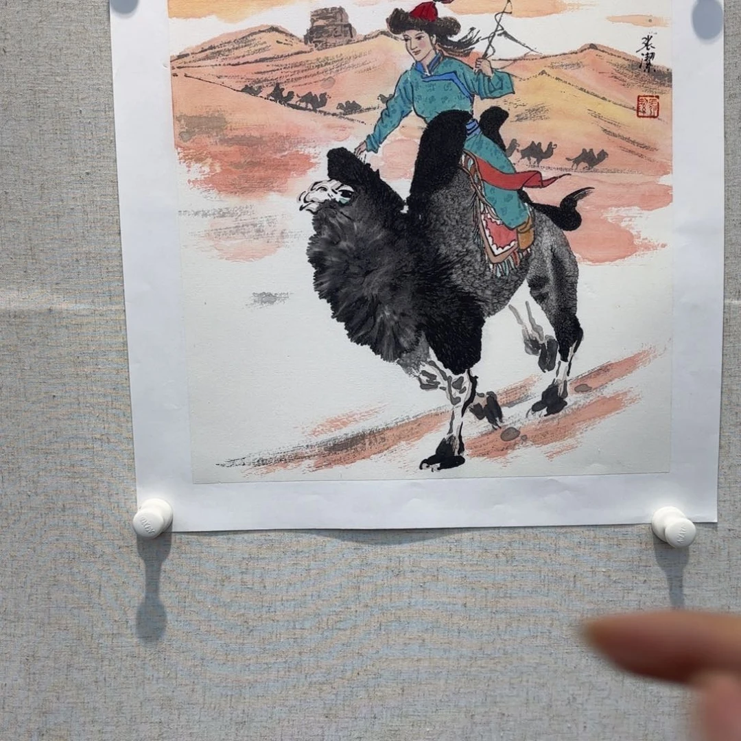 国画亲笔手绘原创