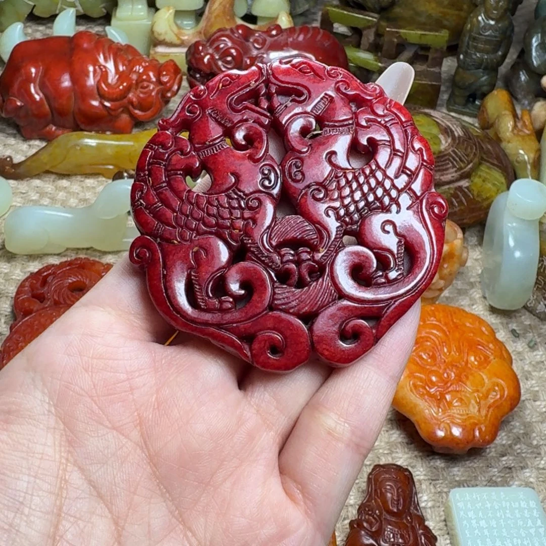 白玉菩提吊坠挂件