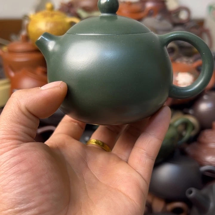 紫砂茶壶壶口磕碰