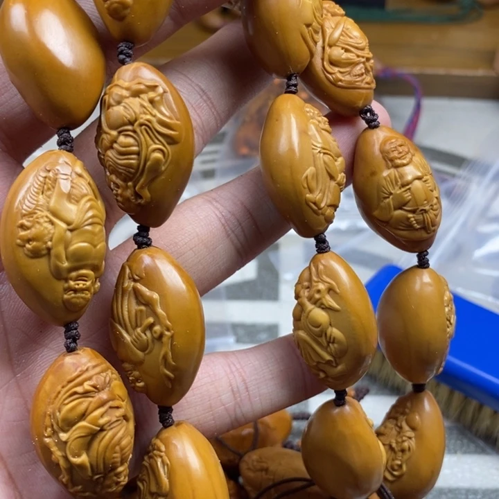 手串/手链橄榄核橄榄核雕工艺脖挂
