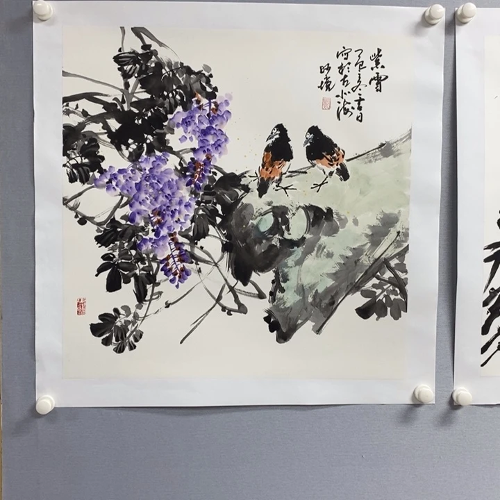 国画亲笔手绘原创