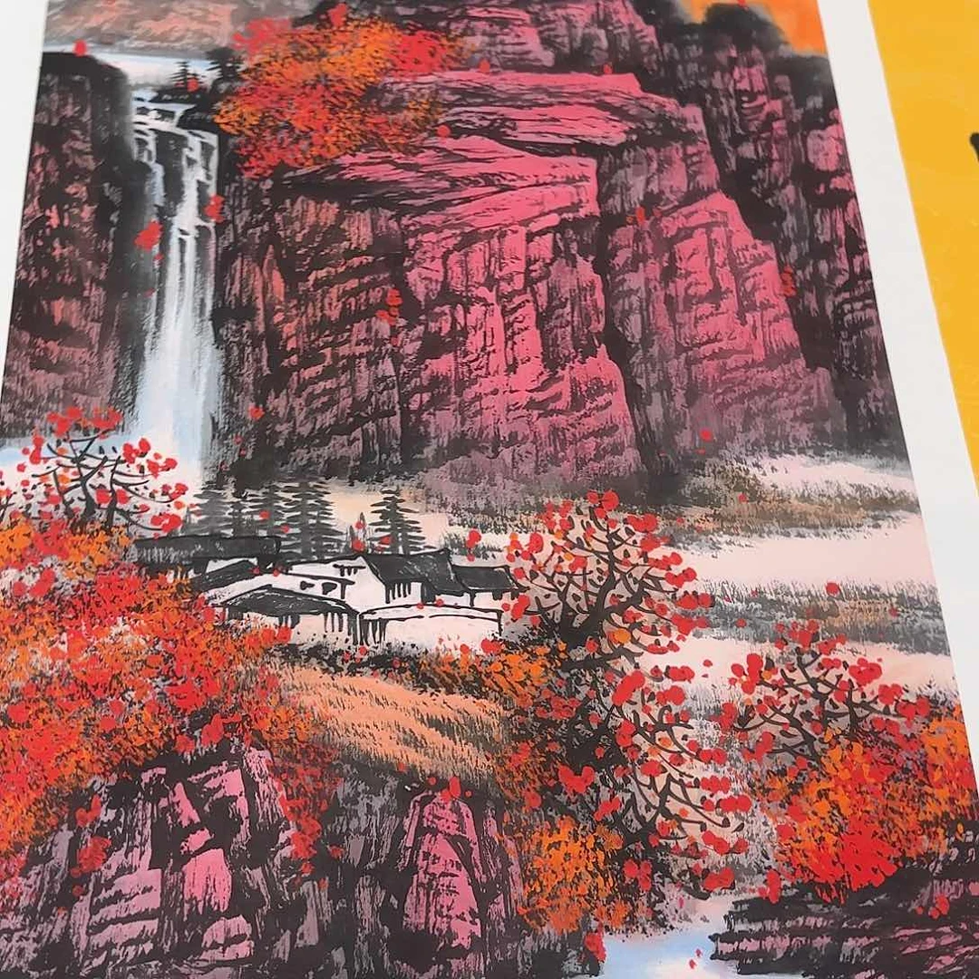 国画艺术家艺术家的作品