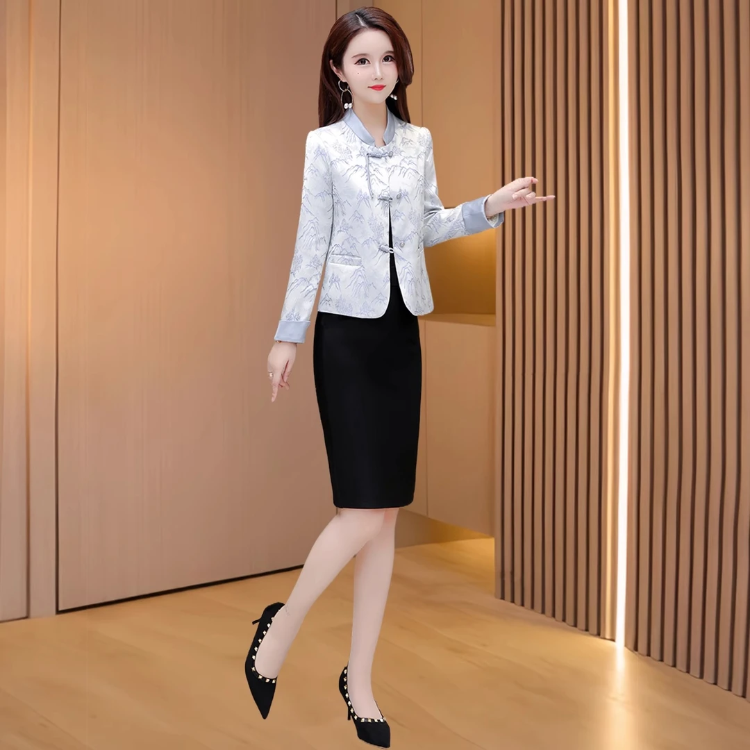 新中式国风短外套女2025新款春装高端大气上档次上衣今年流行爆款