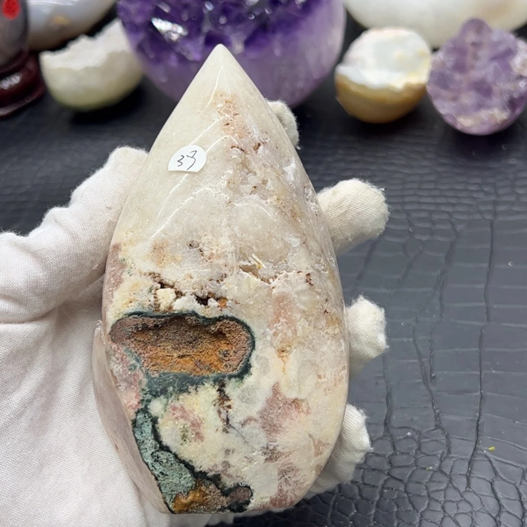 未镶嵌水晶珠宝半成品
