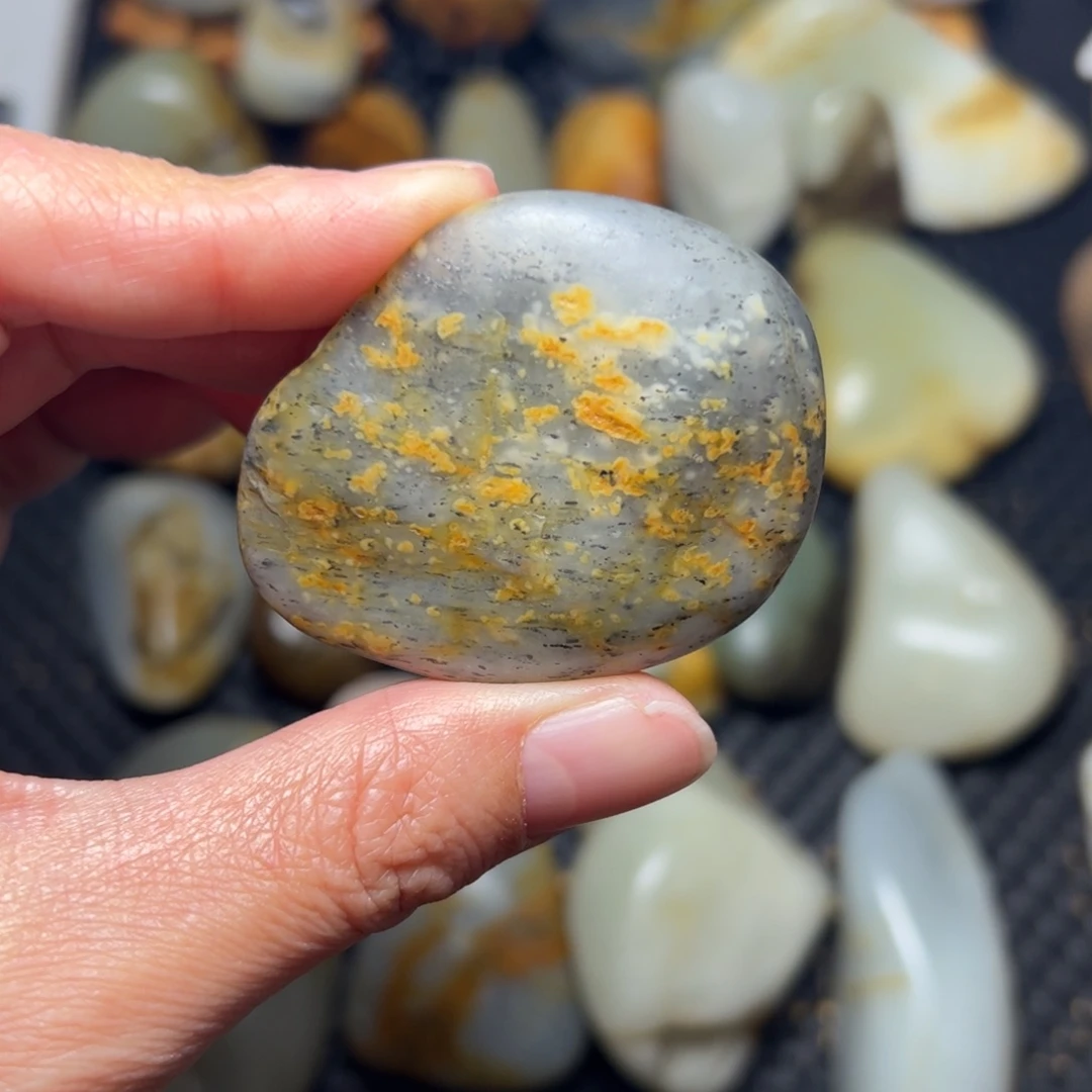 和田玉未镶嵌挂件17