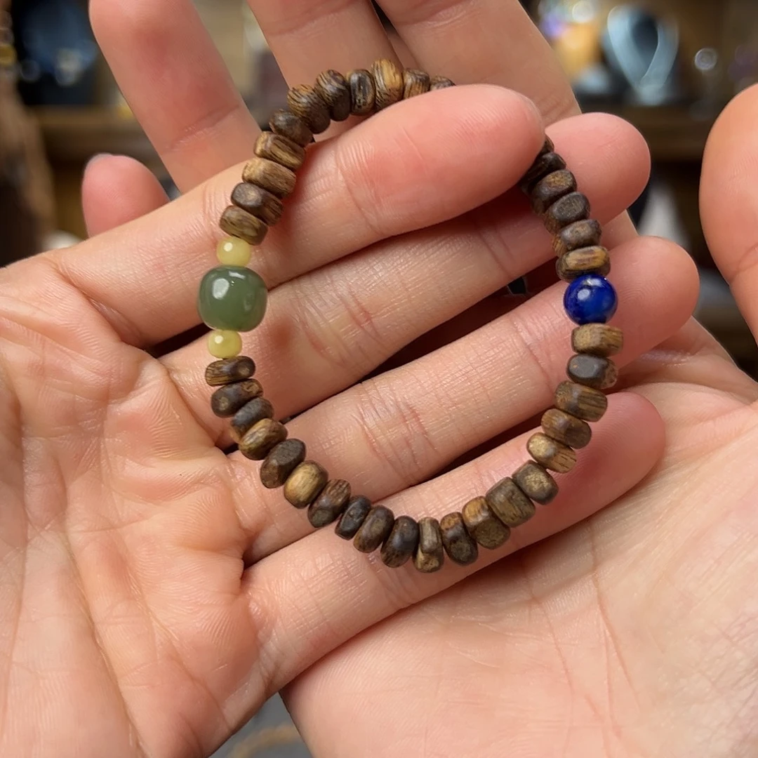 和田玉未镶嵌手串