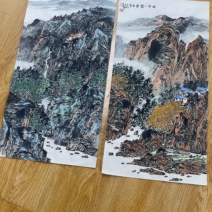 M**Z姜奇老师山水作品