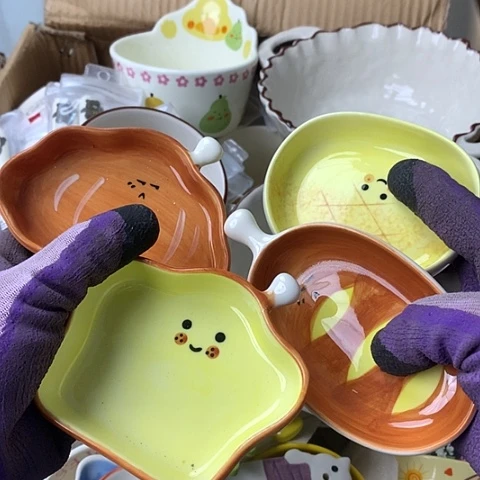 盘陶瓷制品满25拼单发货默认微瑕