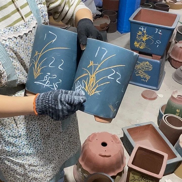 花盆紫砂紫砂花盆