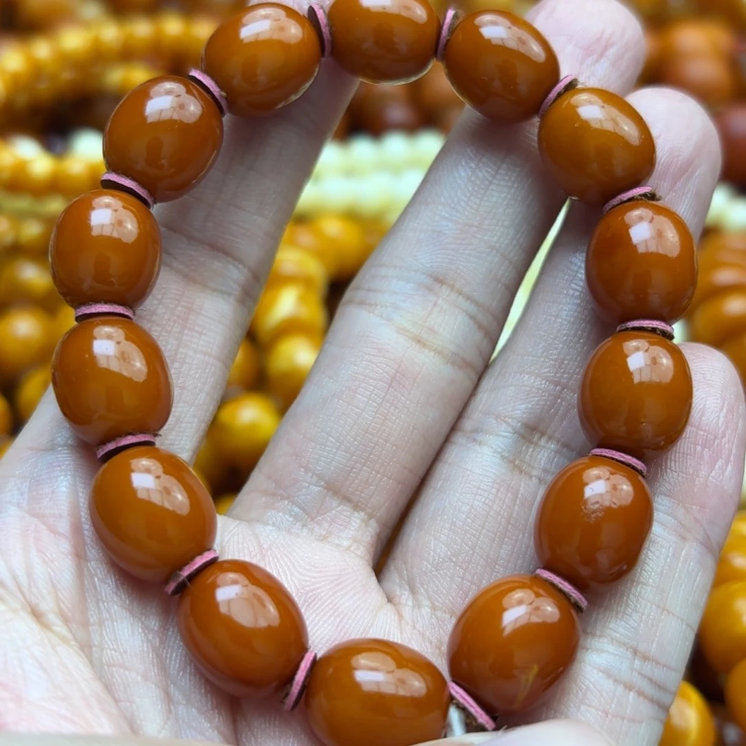 琥珀手链未镶嵌蜜蜡