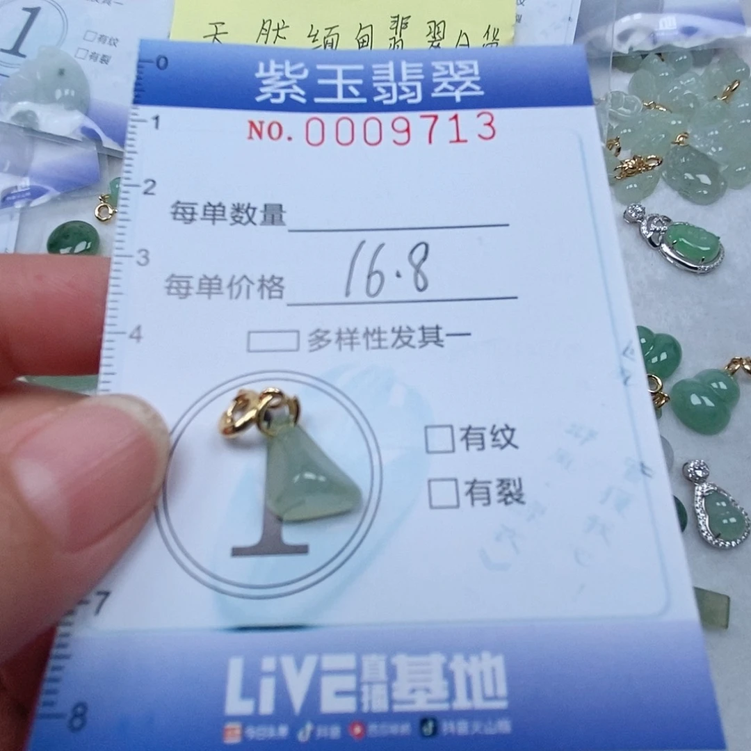 翡翠未镶嵌颈饰随行