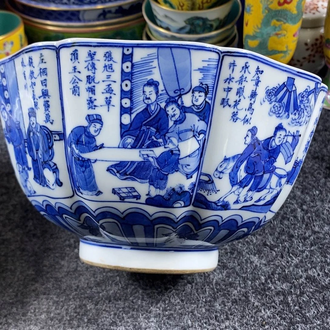 手工手绘陶瓷摆件工艺品如**祥