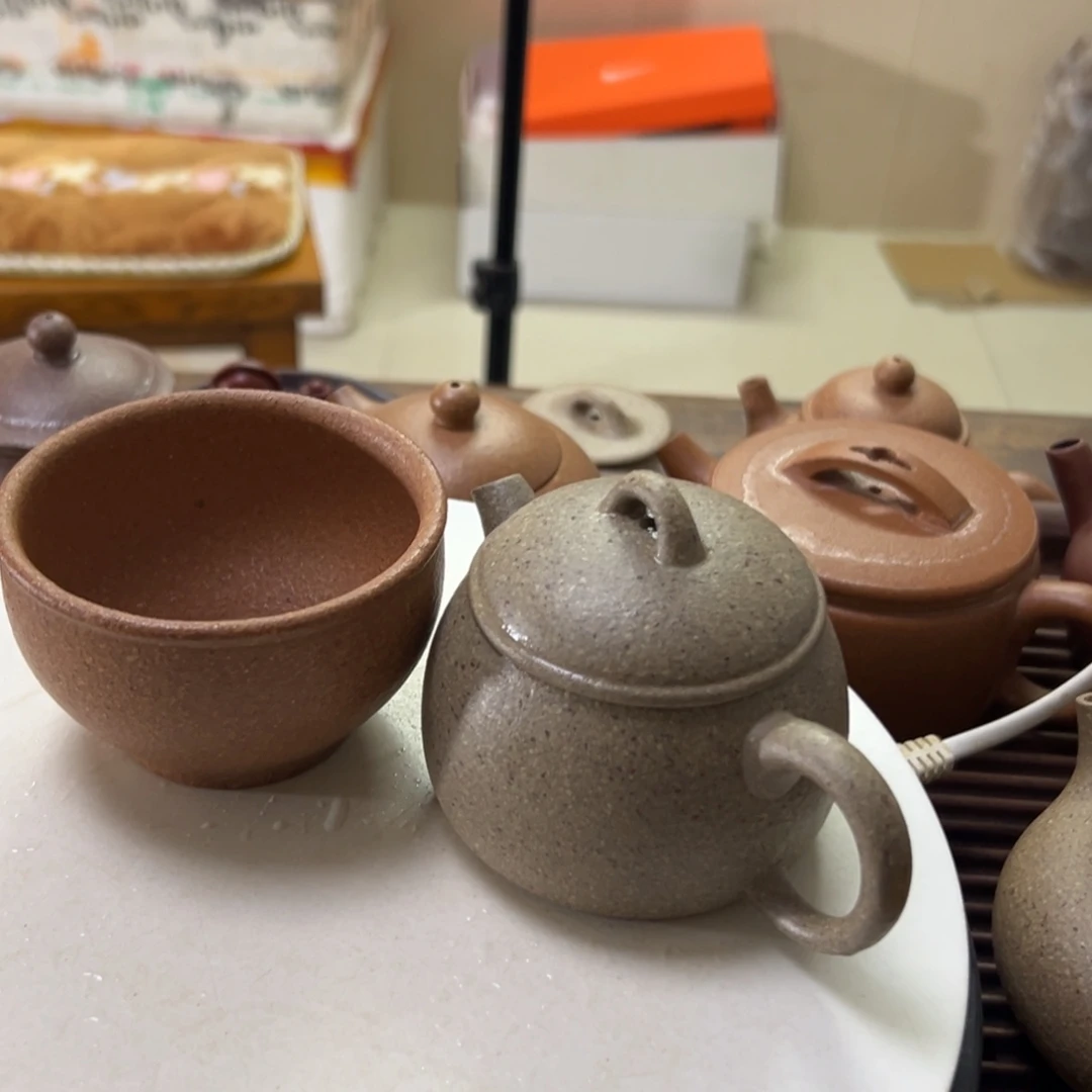 s***k茶壶紫砂五彩段泥小土豆160