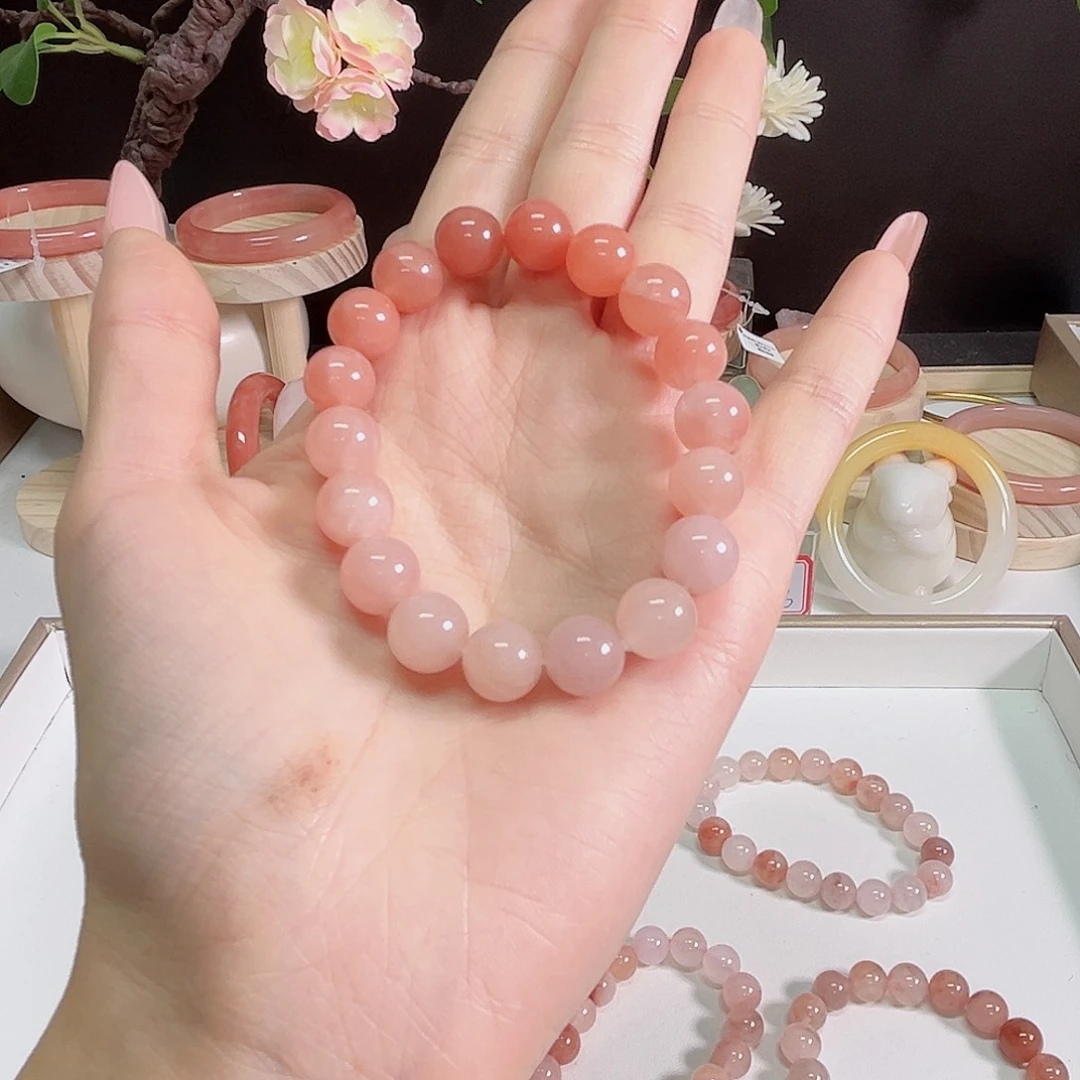 未镶嵌手镯石英质玉美*～