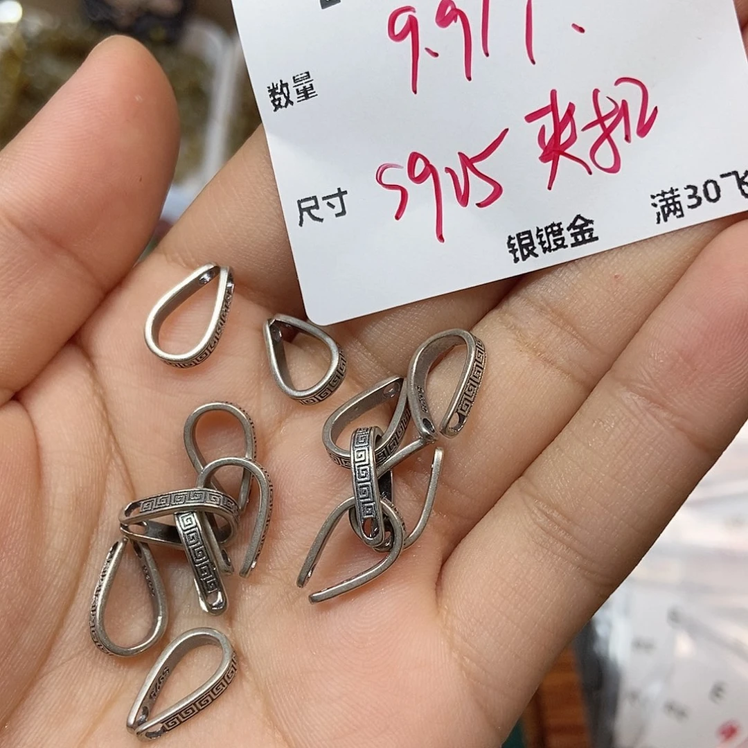颈饰银S925镶嵌水晶E53