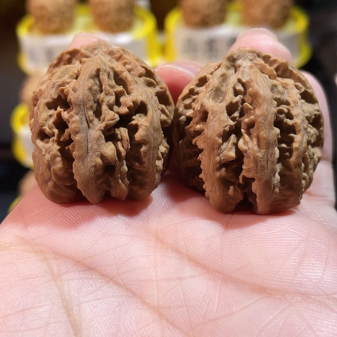 文玩核桃吊坠方印