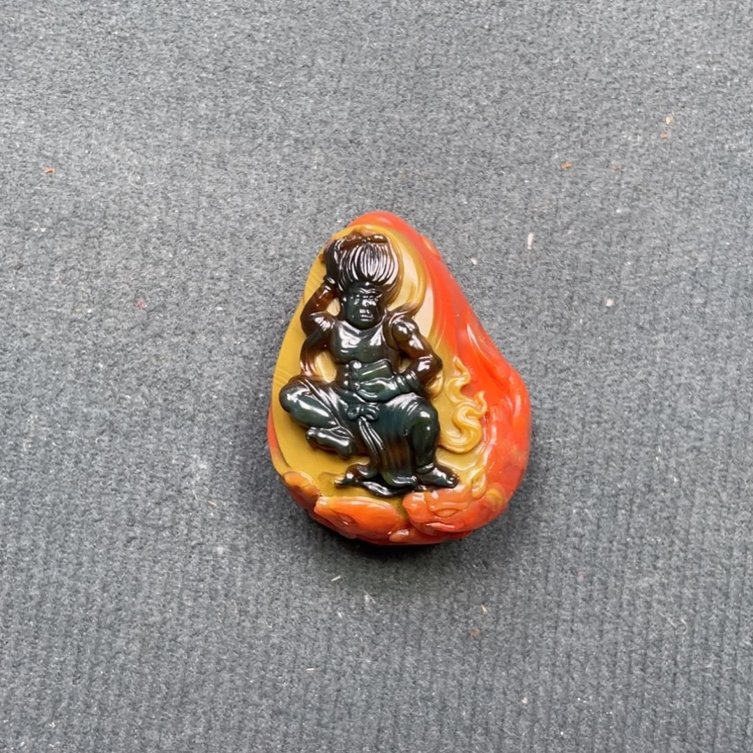 南红玛瑙未镶嵌颈饰