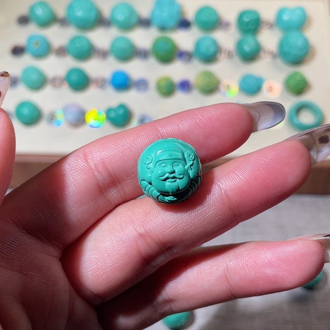 H***o手工雕刻配饰配珠卡14+微瑕