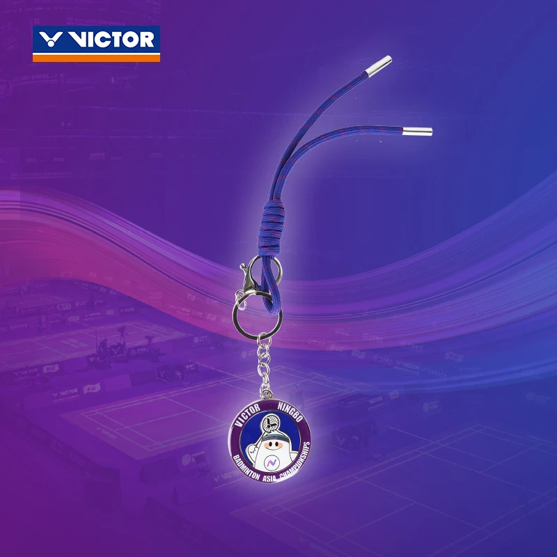 VICTOR威克多胜利羽毛球挂件2025亚锦赛羽毛球包挂件PG6015BAC25