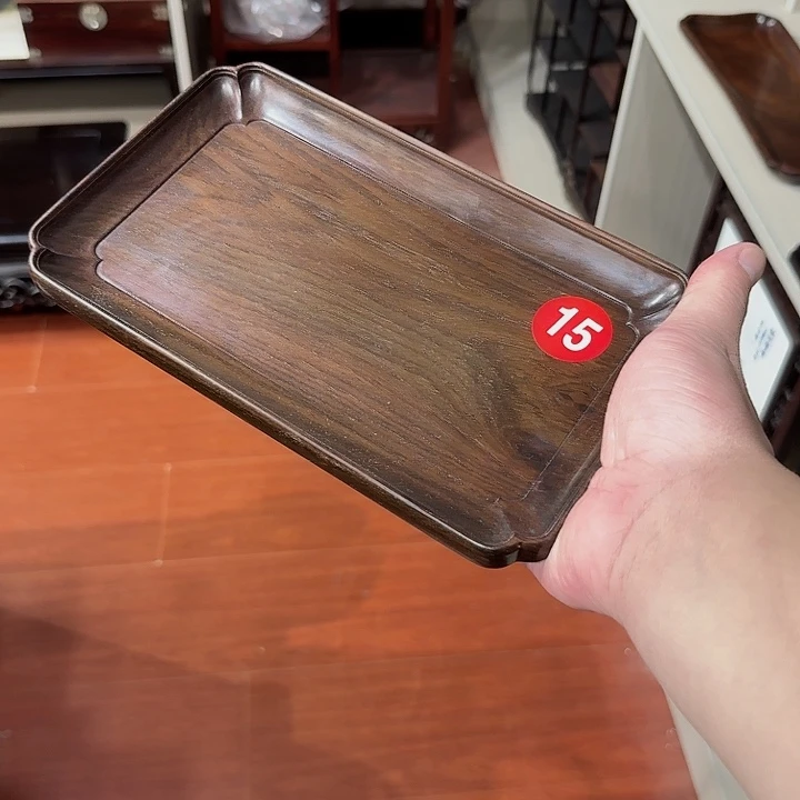 大红酸枝工艺品底座