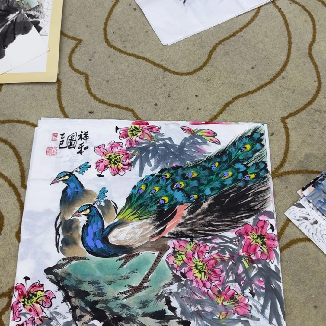 国画王孝华李欣主播