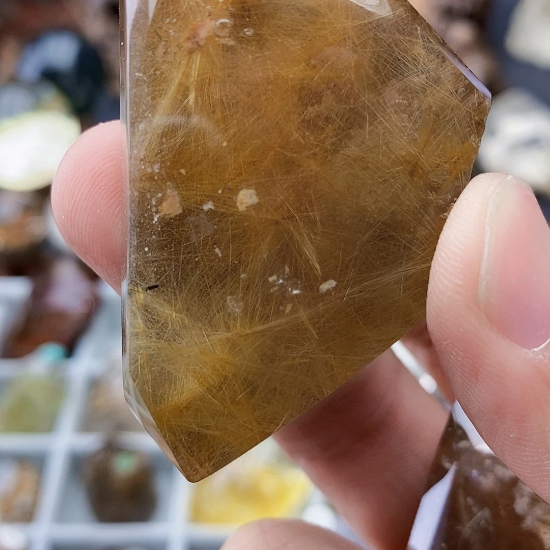 水晶天然水晶透亮光泽未镶嵌