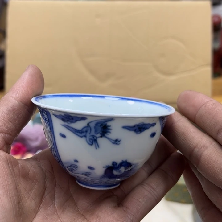 瓷片摆件工艺品瓷器摆件777