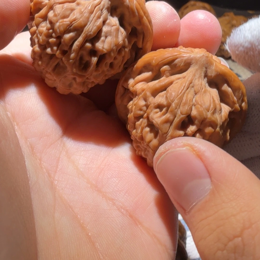 把件文玩核桃莲花