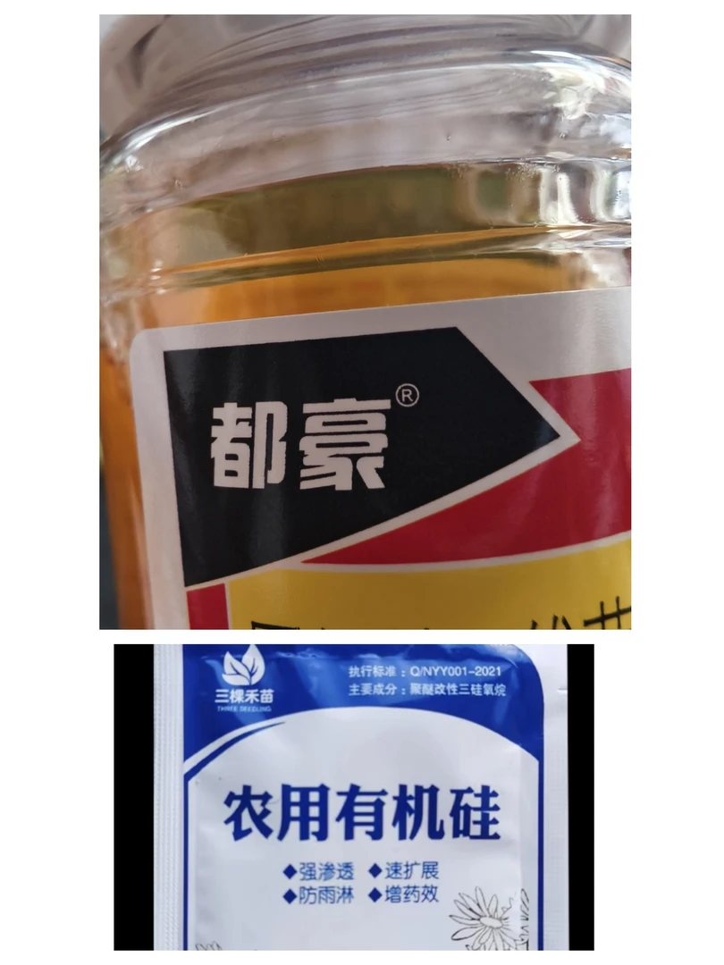 都豪＋助剂，兑水400斤水